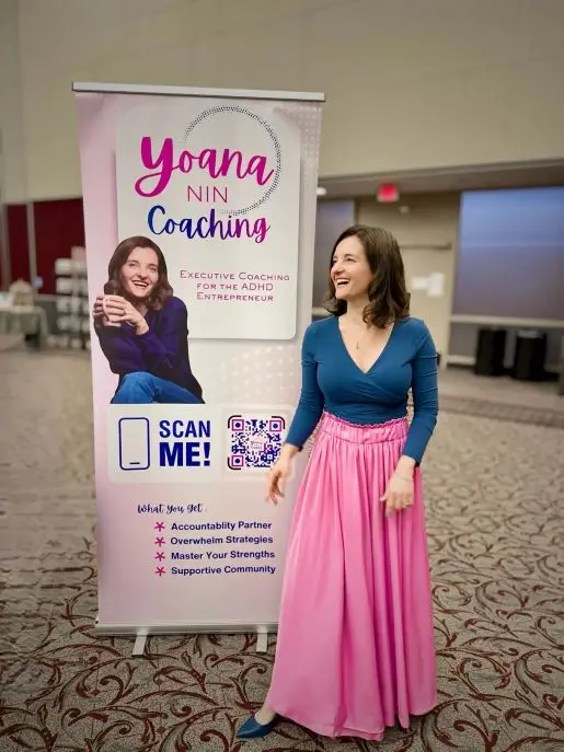 Yoana Nin - ADHD coach for women entrepreneurs and real estate agents